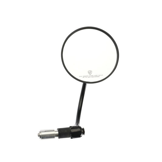 Italika F10010331 Espejo Derecha con Isotipo y Leyenda, Negro