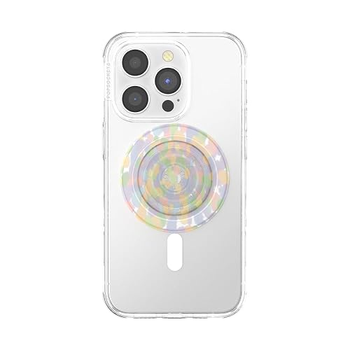 PopSockets - Empuñadura para teléfono MagSafe con Soporte, Soporte magnético, Parte Superior Intercambiable, sujeción Segura para iPhone MagSafe, Agarre para teléfono y Tablet, Lindos PopSockets