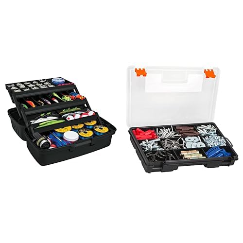 Truper CPE-16N Caja para Pesca 16 Pulgadas - Caja CPE-16N + Organizador ORG-11