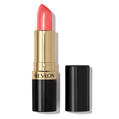 Revlon Super Lustrous Lipstick Labial Cobertura Total - Fire Peach