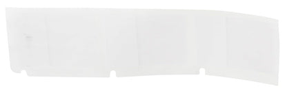 Brady Authentic (M4-143-427) Etiquetas de vinilo autolaminadas alrededor de 1.25 pulgadas de alto x 1 pulgada de ancho, negro sobre blanco, transparente, 200 etiquetas. Para uso con impresoras de