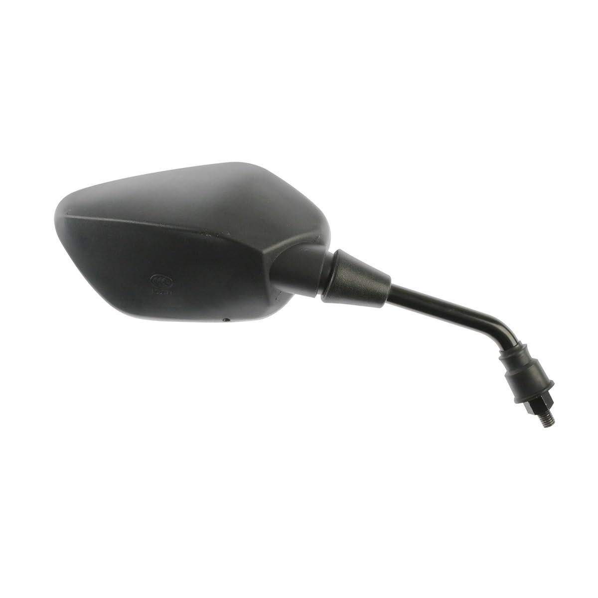 Italika F10010306 Espejo Derecho con Isotipo y Leyenda, Negro