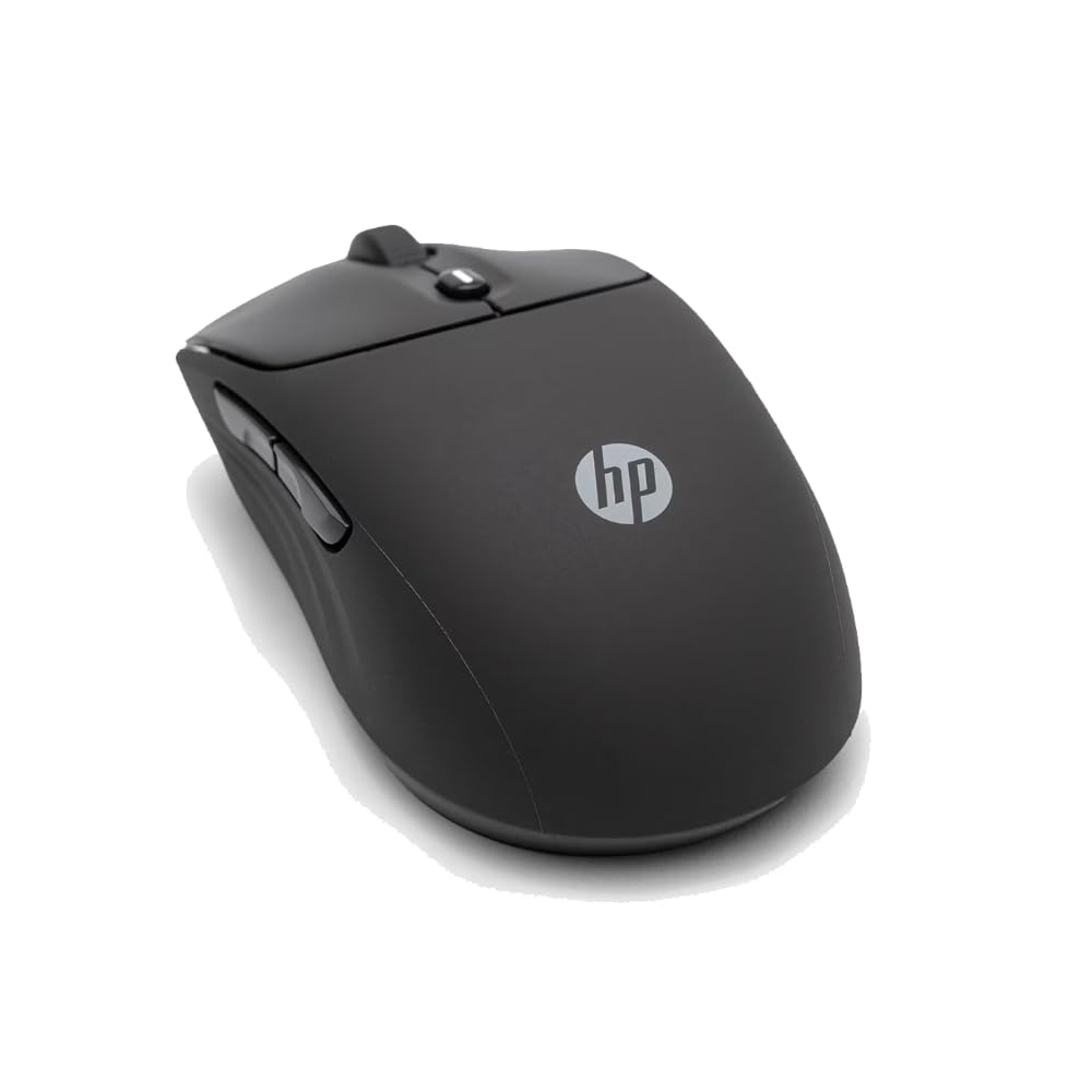 HP Mouse 400 Quiet Inalámbrico Silencioso, Bluetooth y 2.4 GHz - Negro -