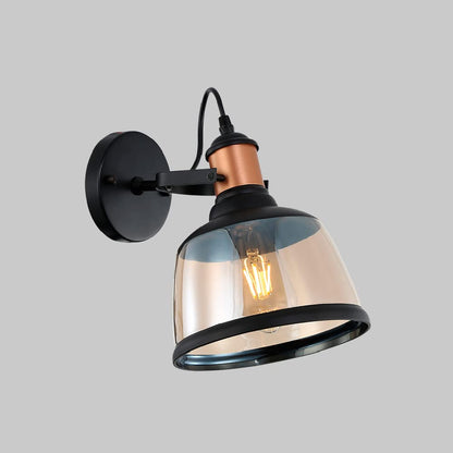 Tecnolite Lámpara de Pared Arbotante Cristal, Potencia Máx. 60 W, 1 Base E27, Sobreponer, No incluye foco