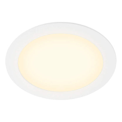 Tecnolite Connect Bucaramanga VII - Lámpara de Techo Downlight Inteligente para Interior de Casas Smart, Luz Led de 12 W Atenuable, Control con App Connect para Celular, Compatible con Alexa