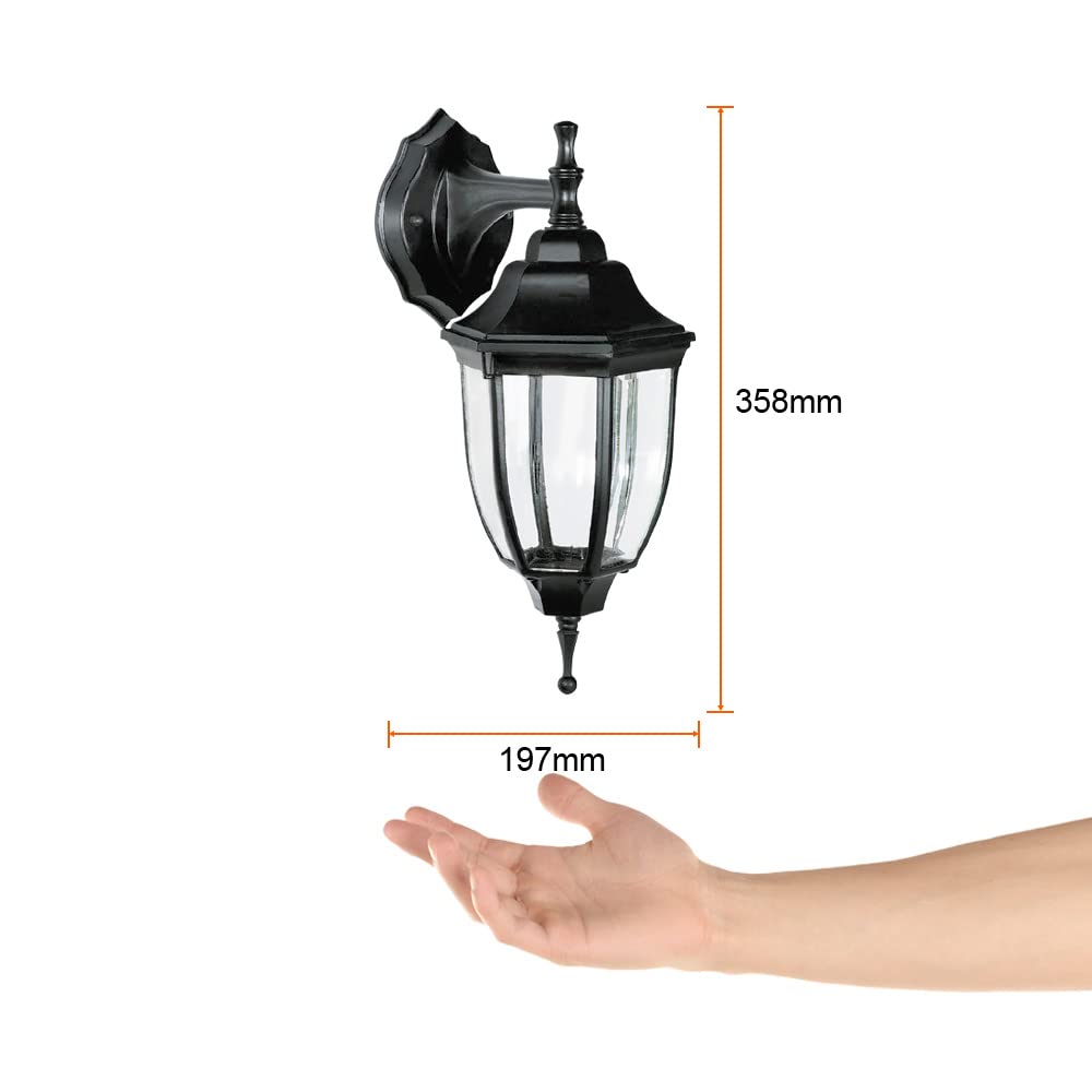 Tecnolite Lámpara LED de Exterior H-1190/S, Base E27, IP44, 100-240 V, Satinado