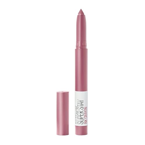 Maybelline New York - Lápiz labial New York SuperStay Ink Crayon, maquillaje mate de larga duración, 0.04 onzas, Seek Adventure
