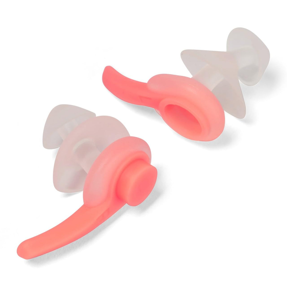 Speedo Tapones unisex para natación, impermeables, reutilizable - Mandarina Biofuse Transparente - Fluro Para Adultos - talla única