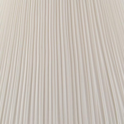 Aspen Creative 33055 - visualización de lámpara de araña de transición con tapa dura, color blanco plisado, 7 pulgadas superior x 13 pulgadas, parte inferior x 10 pulgadas inclinada