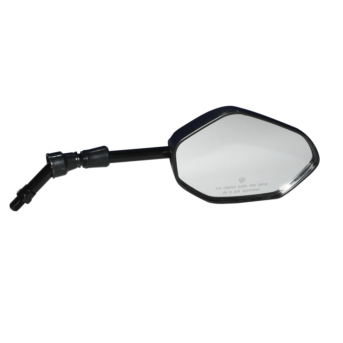 Italika F10010277 Espejo Derecho con Logo y Leyenda, Negro
