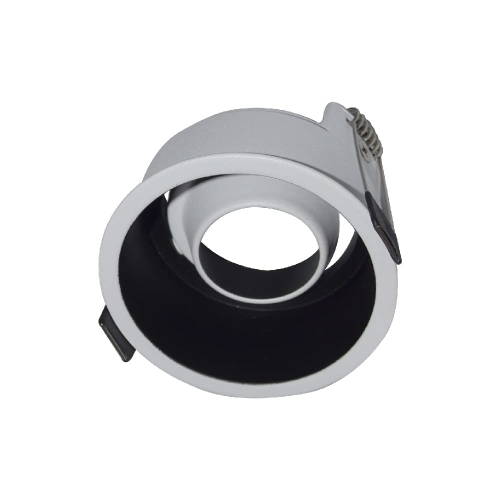 Tecnolite Lámpara de interior para empotrar, 6W, Base GX5.3, Color Blanco