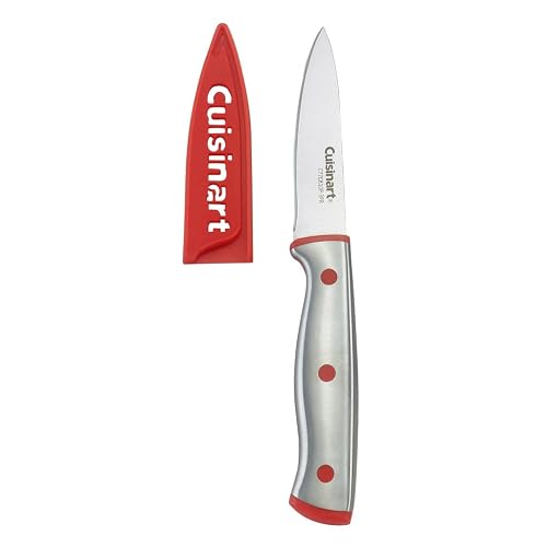 Cuisinart C77CR-10P - Juego de remaches de color de acero inoxidable ColorCore™ con protectores de hoja