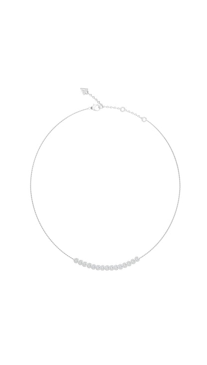 GUESS Collar para Mujer L.O.V.E. color Plata