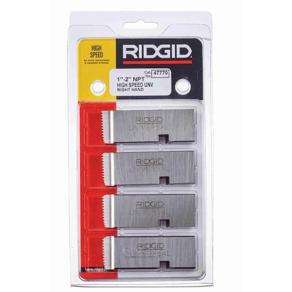 RIDGID - Tarraja para Roscar 47770, Peine Para Roscar Univ 1-2 Npt, Kit de Herramientas, Herramientas Manuales, Plomería Profesional