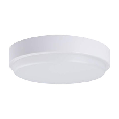 Tecnolite Lámpara Plafón LED de Techo Zona Costera 18PTLLEDC40MVB, 18 W, Luz Blanca Neutra, IP65, IK08, No Atenuable, Blanco