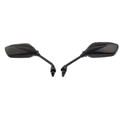 Italika F10010198 Juego Espejos Izquierdo Derecho Logo Negro