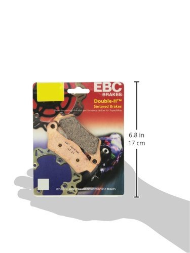 EBC Brakes Juego de Pastillas de Freno de Disco FA181HH, Negro