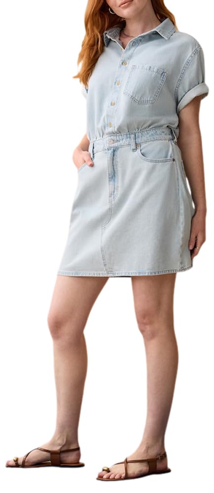Levi Strauss Signature Gold Heritage Button-up Dress Vestido Mujer