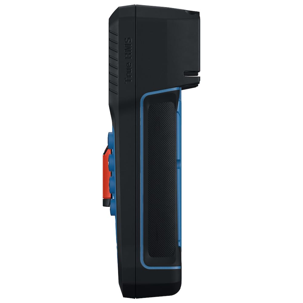Multímetro Bosch GDM 600-15 | True RMS, LCD invertido, mide frecuencia/continuidad/resistencia/capacitancia, mín./máx/promedio, cables de prueba MS 90