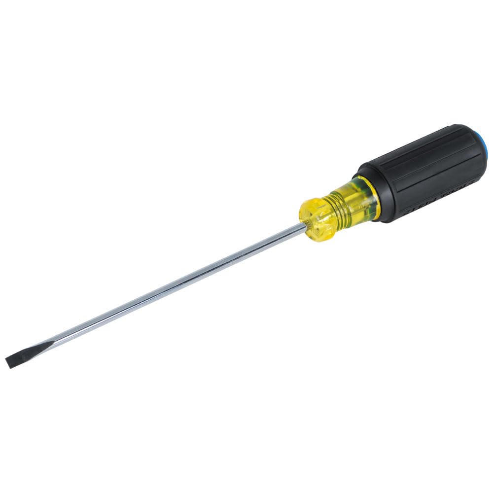 Klein Tools 80031C Juego de destornilladores codificados por colores, fabricado en Estados Unidos, con puntas de precisión, asas de agarre cojín, 2 ranuradas, 2 Phillips, 1 cuadrado, ideal para