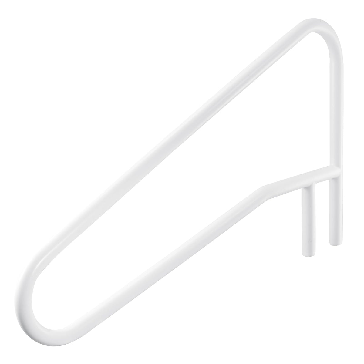 VEVOR para Piscina, Carga de 100 kg, Acero Inoxidable, Soldadura sin Juntas, Montaje Empotrado o Sobre Base, para Piscinas, Parques Acuáticos y Spas, 1371 x 48 x 813 mm, Blanco Crema