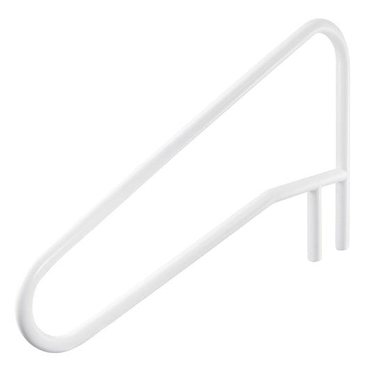 VEVOR para Piscina, Carga de 100 kg, Acero Inoxidable, Soldadura sin Juntas, Montaje Empotrado o Sobre Base, para Piscinas, Parques Acuáticos y Spas, 1371 x 48 x 813 mm, Blanco Crema