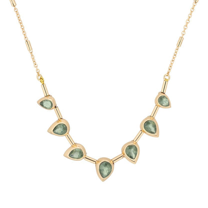 Anne Klein Boxsetcollar Asimétrico Para Mujer | Dorado, mediano, collar y aretes, gancho francés, 1 collar y 2 pares de aretes