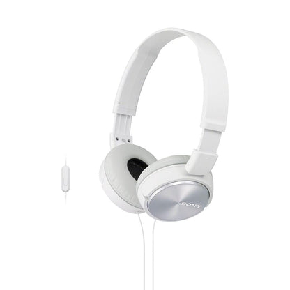 Sony MDR-ZX310 Audífonos de Diadema Plegables con Micrófono - Blanco