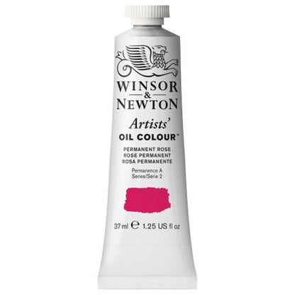 Winsor & Newton Artists' Oil Colour Pintura al Óleo Profesional, 37 ml - 37-ml Tube - Rosa (Permanent Rose)