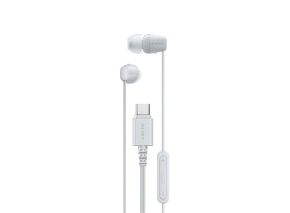 Sony IER-EX15C | Auriculares in Ear con Cable USB-C, Blanco