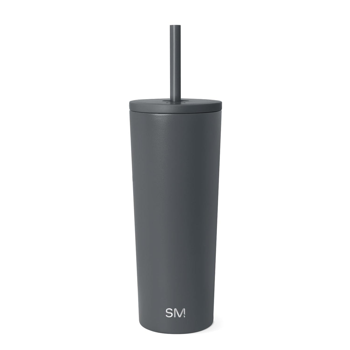 Simple Modern Classic Vaso Térmico con Popote y Tapa Abatible - 710 ml - -Graphite