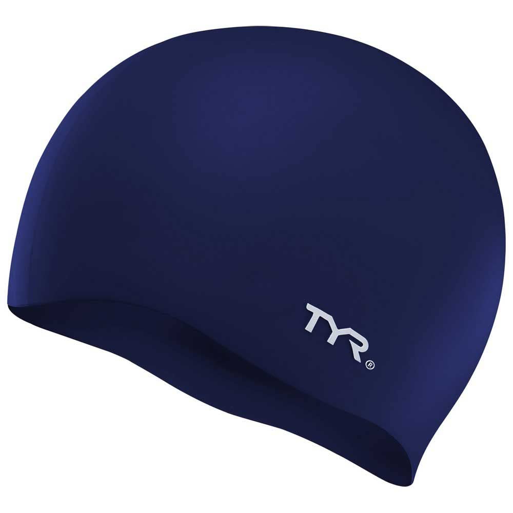 TYR - Gorra de Silicona sin Arrugas para niños - Marino