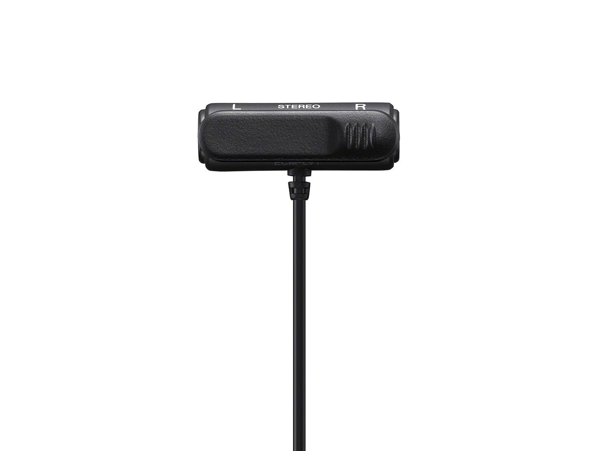 Sony Micrófono estéreo ECMLV1 de Solapa