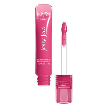 NYX Professional Makeup Jelly Job Gloss, Brillo Labial Efecto Jelly - Jelly Jammin'