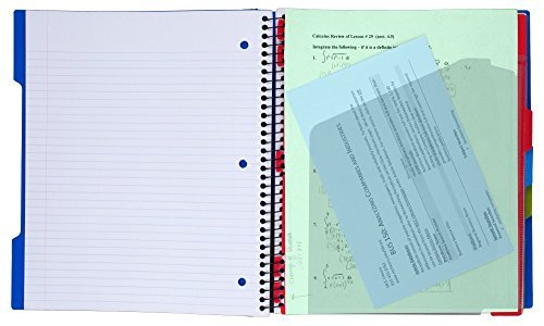 Five Star Cuaderno de 3 materias, 150 hojas, 1 paquete