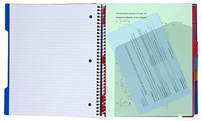 Five Star Cuaderno de 3 materias, 150 hojas, 1 paquete