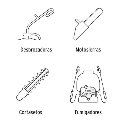 Truper ACT-2T-16, Aceite sintético para motor de dos tiempos, 14 oz