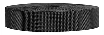 Strapworks Correa de Polipropileno de Alta Resistencia para Reparaciones - Negro - - 3 - 4" x 50 yard