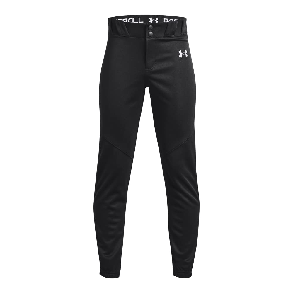 Under Armour Pantalón de Béisbol Utilitario para Niño - M - (001) Negro - Blanco