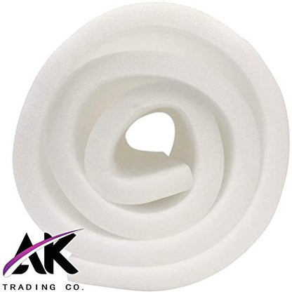 AK TRADING - COMPAÑÍA. Cojín de repuesto de asiento AK-Trading Upholstery de densidad media, 2 pulgadas de alto x 24 pulgadas de ancho x 72 pulgadas de largo