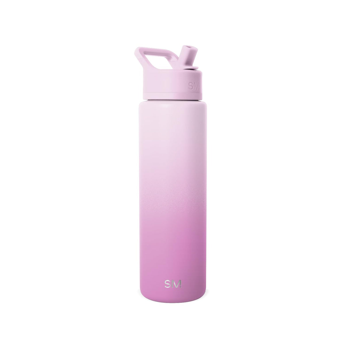 Simple Modern Botella de Agua con Popote, Colección Summit, 532-887 ml - 30 onzas - -Violet Dreams