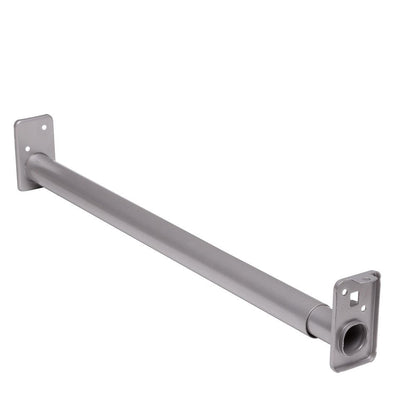 John Sterling Barra de clóset Ajustable, Platino, Gris, 30-48 Inch, 1 - 30-48 inch