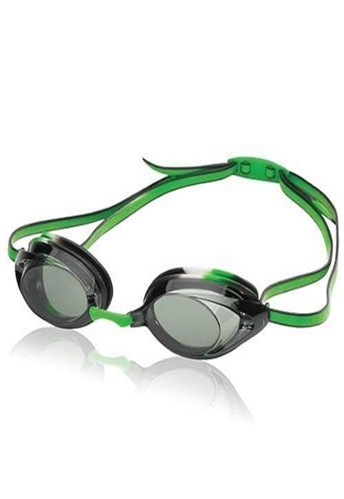 Speedo Vanquisher 2.0 Junior - anteojos de natación Unisex - verde, negro (Black - Green Tye-Dye)
