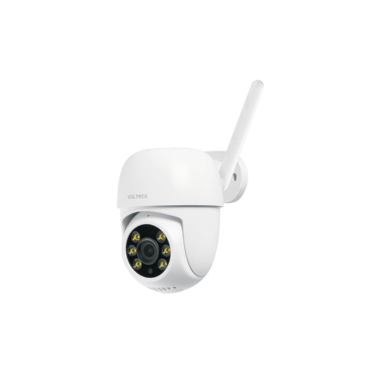 Volteck CTV-31W, Cámara WiFi Robotizada Tipo Domo 3 MP detección de Movimiento