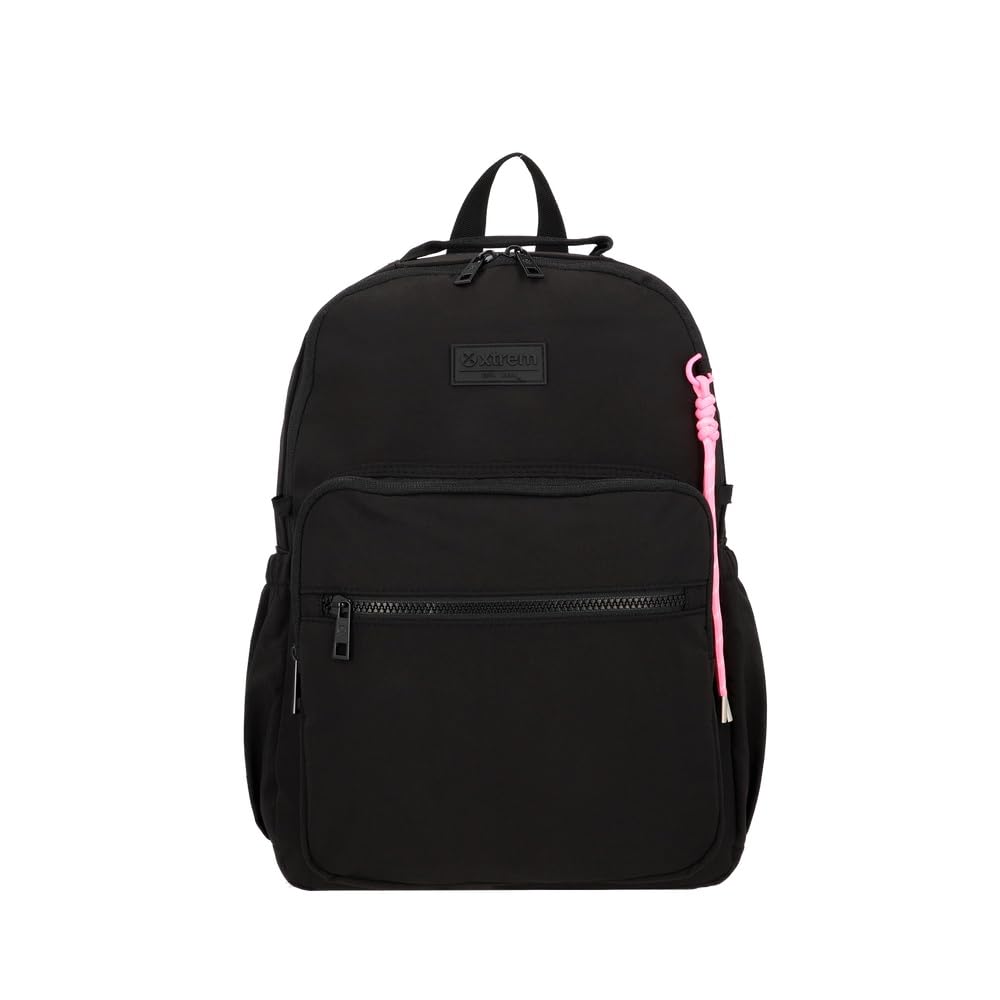 Xtrem Brighton Mochila para Laptop 14", Forro de Botellas Recicladas - M - Negro