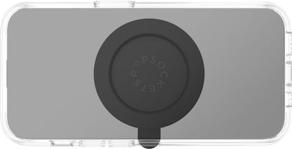 PopSockets Soporte para teléfono con succión multisuperficie, Montaje en Superficie Desmontable, Soporte para teléfono Compatible con MagSafe® - Latte