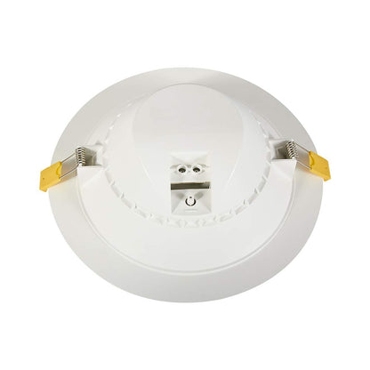 Construlita Lámpara LED Empotrar en Techo Luz Blanca Cálida, color Blanco RE1058BBCB