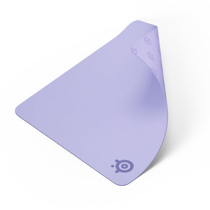 SteelSeries QcK Mouse Pad Gaming Superficie Microtejida - Blanco M - Lavanda - 450L x 399A mm - QcK L Lavender | Lavender large-size mousepad with smooth glide.