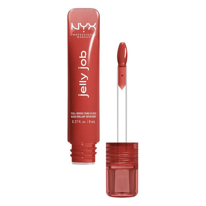 NYX Professional Makeup Jelly Job Gloss, Brillo Labial Efecto Jelly - Jelly Filled