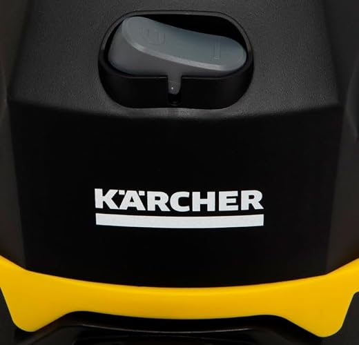 Kärcher Aspiradora 10 litros para Sólidos y Líquidos WDL 1 Black